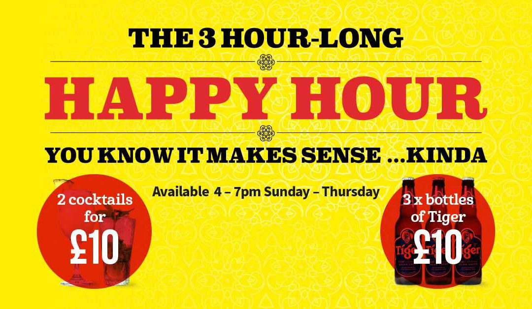 Happy Hour Discount Drink Cocktails And Beer
