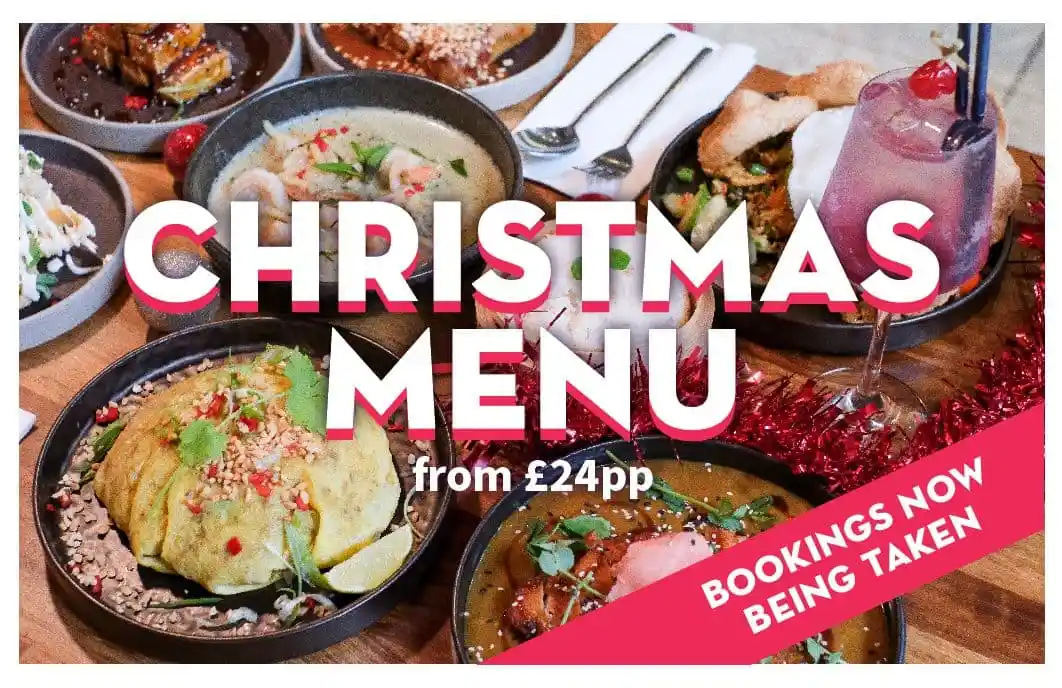 Tampopo Christmas Menu 2023