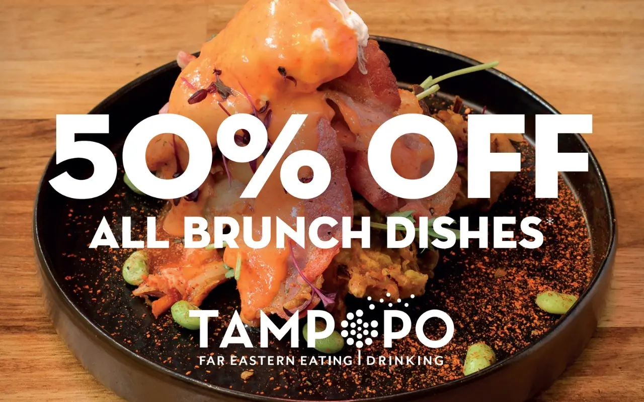 50% Off All Brunch Dishes